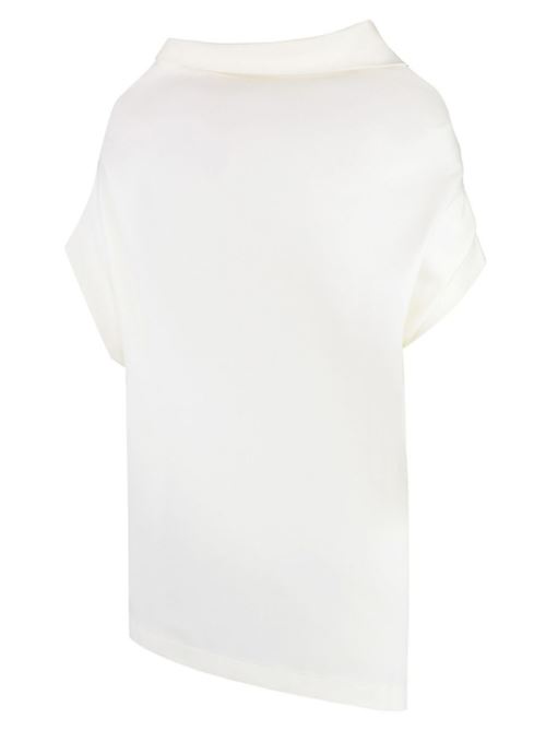 BLUSA ASIMMETRICA FABIANA FILIPPI | JED214F1320142 BIANCO